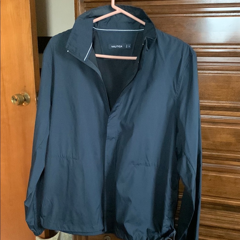 Nautica Blue Windbreaker Jacket. Brand new never worn